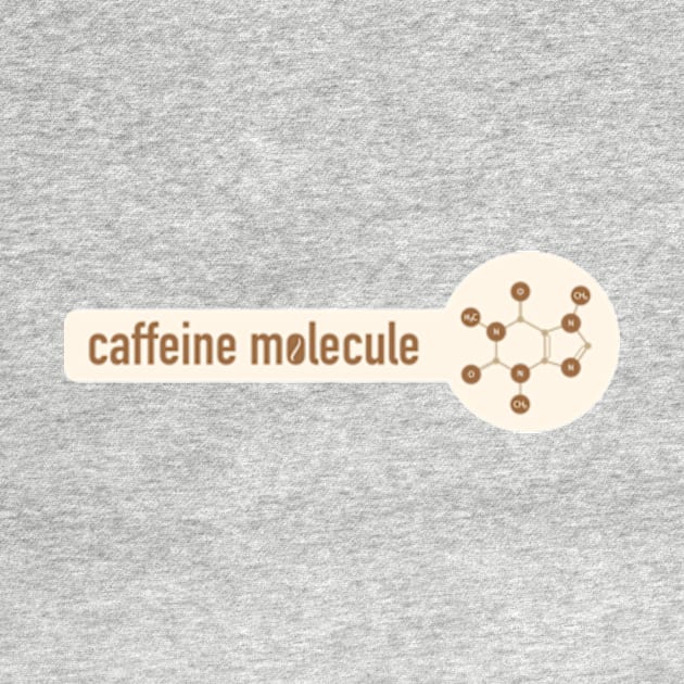 Caffeine molecule by FBdesign